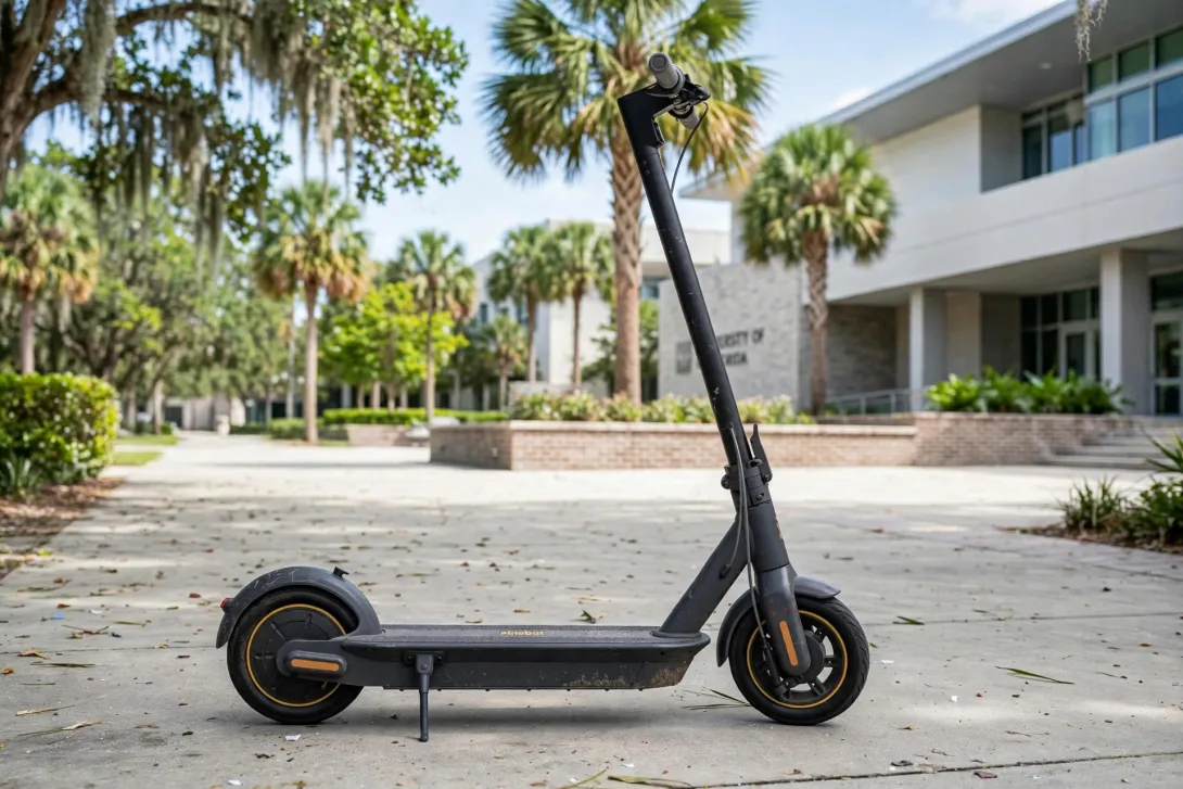 Segway Ninebot Max G2 electric scooter on the UCF campus